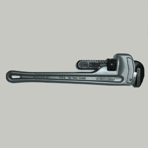 thumbnail image 2 of Ridgid 90122 18” Aluminum End Pipe Wrench – Model E-918 – 2-1/2” Pipe Capacity 2 of 4