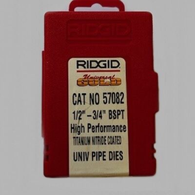 Ridgid Gold Dies 1/2" to 3/4" HS SS. BSPT 57082