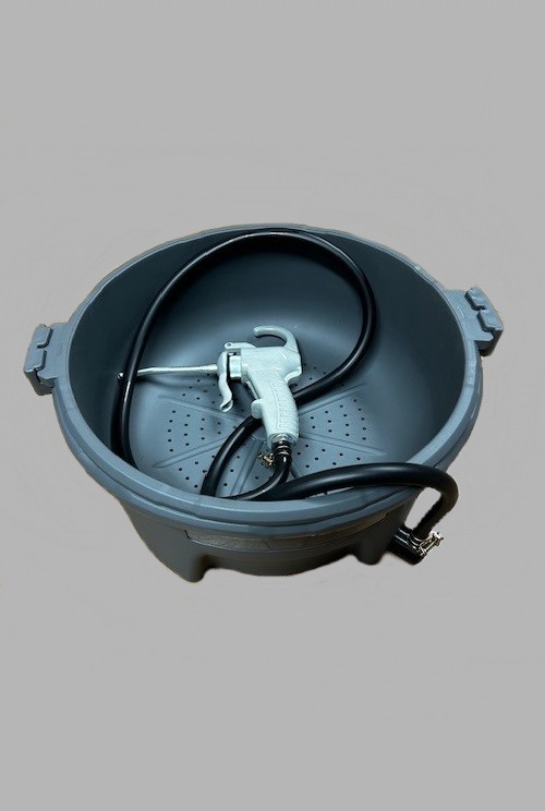 Apollo Plastic Oil Bucket & Gun 73442APHP