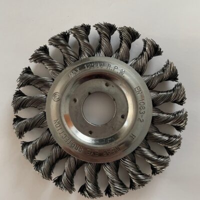 Twist Knot Wire Wheel 115mm