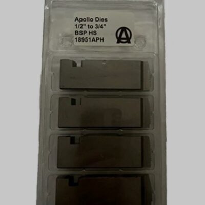 Apollo 1/2" to 3/4" BSPT HS Compatible Dies